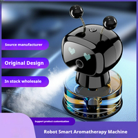 Robot d'aromathérapie pour voiture, diffuseur de parfum pour vitres, purificateur d'air, humidificateur automatique, vaporisateur de parfum, ornements artisanaux