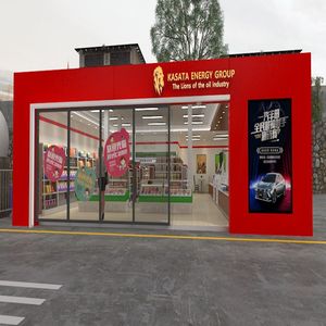 Caseta de lavado de coches, muebles, estación de servicio, <span class=keywords><strong>con</strong></span> <span class=keywords><strong>tienda</strong></span> de conveniencia - Product Image 3