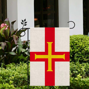 Новый продукт, двухсторонний цифровой принт, Гернси, берлап, Садовый флаг для наружного украшения, дворовой флаг - Product Image 4