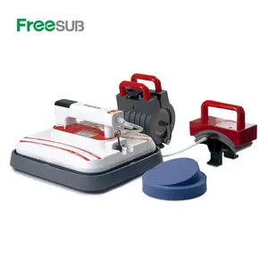 Freesub 5 in 1 heat press machine T-Shirt Printing Machine TShirt Sublimation Machine Portable P1210-5