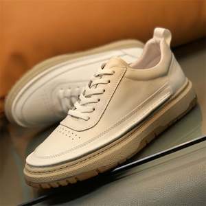 1 1 Chaussures de planche en cuir de haute qualité pour hommes Simple Everything Fashion Casual Sports Shoes for Men - Product Image 6