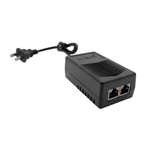 Fabrieksprijs Psu Poe Injector Over Ethernet Adapter 48V 0.3a 0.5a Desktop Poe Schakelende Voeding