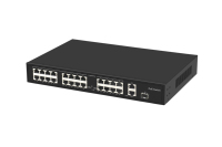 Switch PoE 27 Port Gigabit Uplink 24 Port 100M, Switch PoE 24CH