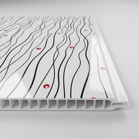 Plaques de plafond en PVC pour la construction, approvisionnement à long terme pour les revendeurs de matériaux de construction