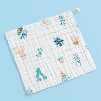 Serviette personnalisée en mousseline de coton biologique pour nouveau-né 100% coton compressé Burp Cloth 30x30cm et 25x50cm tailles disponibles
