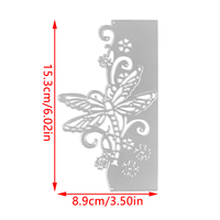 AAGU New fai da te Craft metallo taglio Die Scrapbook stampo in rilievo farfalla carta d'invito copertura Scrapbooking Craft taglio muore