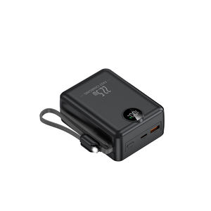 พาวเวอร์<span class=keywords><strong>แบ</strong></span>งค์ชาร์จเร็ว 22.5W ความจุ 30000mAh พร้อมจอ LED แสดงผล สายชาร์จใน<span class=keywords><strong>ต</strong></span>ัว สำหรับ <span class=keywords><strong>iPhone</strong></span> 17 - Product Image 1