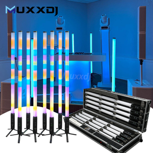 Chuyên nghiệp DJ đèn pin không dây 360 pixel LED ống uplights <span class=keywords><strong>DMX</strong></span> rgbwa wifi từ xa không thấm nước Gậy Ánh Sáng cho đám cưới - Product Image 1