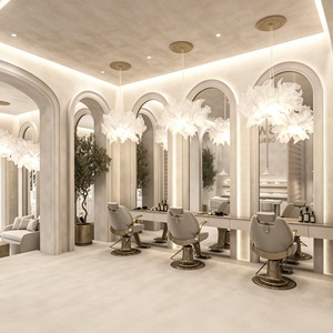 Muebles para Salón de Belleza y Spa, Diseño Interior Personalizado para Salón de Peluquería, Decoración y Renovación de Barbería - Product Image 3