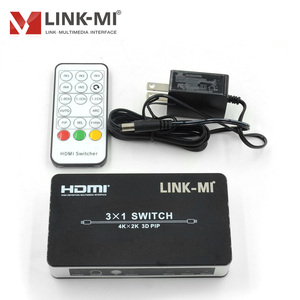 สวิตช์ <span class=keywords><strong>HDMI</strong></span> 3x1 4K2K รองรับโปรโตคอล HDCP <span class=keywords><strong>1.4</strong></span> รองรับ PIP และ Deep Color 30 บิต, 36 บิต, 48 บิตต่อพิกเซล - Product Image 6