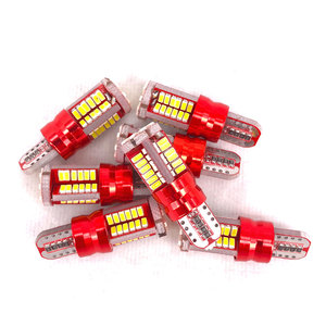 Ampoules de feux de positionnement T10 57SMD 3014 pour accessoires automobiles japonais, 192 <span class=keywords><strong>194</strong></span> 2825, feux arrière et latéraux de voiture, DC12V W5W, sans erreur Canbus - Product Image 1
