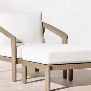 Teca al aire libre ocio ratán sofá combinación jardín ratán silla jardín sofá - Product Image 4