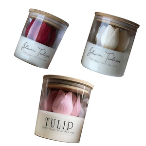 <span class=keywords><strong>Velas</strong></span> Aromáticas <span class=keywords><strong>de</strong></span> Tulipán en Vaso, Cera <span class=keywords><strong>de</strong></span> <span class=keywords><strong>Soja</strong></span>, Regalos <span class=keywords><strong>para</strong></span> Festivales, Decoraciones Aromáticas, Ambiente <span class=keywords><strong>para</strong></span> el Hogar, Regalos Creativos - Product Image 5