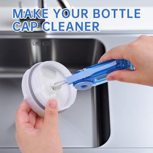 Kit de nettoyage de brosses pour bouteilles Stanley, brosses à paille extra longues avec brosse de nettoyage de bouchon 4-en-1 pour Owala / Yeti - Product Image 6