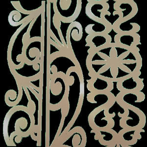 แผ่นเหล็กตกแต่งและแผ่นผนัง งานตัดโลหะด้วยเลเซอร์ CNC ผิวขัดเงา ผู้ผลิตจากเวียดนาม - Product Image 1