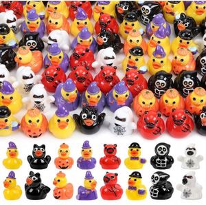 Nouveauté 2026 : Accessoires de bijoux en résine pour micro-paysages DIY, thèmes Halloween (Diavol, Fantôme, Canard, Citrouille) - Vente Flash - Product Image 3
