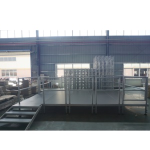 Escenario Móvil Modular de Aluminio para Fiestas al Aire Libre con Fácil Montaje y Desmontaje, Superficie Antideslizante - Product Image 5