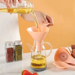 Embudo con filtro colador para cocina, juego de 6 embudos, novedad de <span class=keywords><strong>2023</strong></span> - Product Image 3
