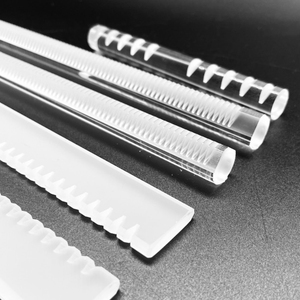 Tùy Chỉnh Chuyên Nghiệp Trong Suốt Thạch Anh Rãnh Que Quang Đánh Bóng Ánh Sáng Hướng Dẫn Thủy Tinh Thạch Anh Que - Product Image 6