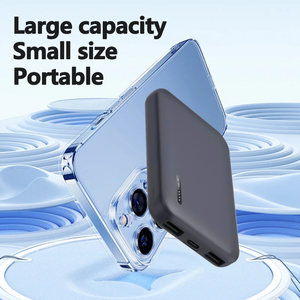 TDX K-0501 <span class=keywords><strong>prezzo</strong></span> di fabbrica 5000mAh polimero in PVC Mini caricatore portatile Design sottile ad alta capacità 10W potenza di uscita ricarica OEM - Product Image 2