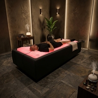 Lits de flottaison à eau chaude Zerobody à gravité zéro, intelligents, pour une relaxation profonde, une privation sensorielle, une isolation et une méditation