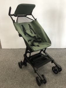 <span class=keywords><strong>Poussette</strong></span> de voyage en tissu compact léger pour bébé tout-petit pli en un clic avec grand auvent extensible pour enfants de <span class=keywords><strong>0</strong></span> mois et plus - Product Image 4