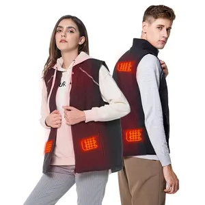 Bodywarmer heating vest high performance far infrared battery heated winter vest