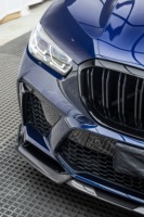 Extension de lèvre avant en fibre de carbone sèche pour BMW X5M F95, kit carrosserie aérodynamique AE Design, composants de performance et de tuning
