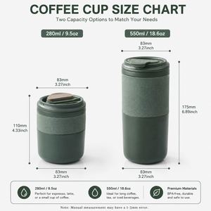 Vaso Térmico de Acero Inoxidable de 280 ml y 550 ml con Logotipo Personalizado, Libre de BPA, para Oficina y Actividades al Aire Libre - Product Image 3