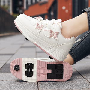 Patins à roulettes pour enfants avec roues lumineuses EVA pour jeux en plein air - Product Image 4