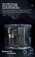 Ioniseur d'eau hydrogénée d'origine usine, technologie SPE PEM, distributeur d'eau hydrogénée de bureau pour les soins de santé
