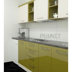 Armadi da <span class=keywords><strong>cucina</strong></span> a parete verde personalizzati unici 2024 del pianeta - Product Image 3