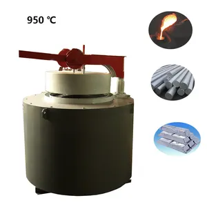 homemade melting and holding furnace for aluminum alloy die casting machine