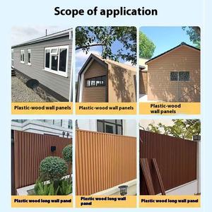 <span class=keywords><strong>Pannelli</strong></span> da Parete Moderni <span class=keywords><strong>per</strong></span> Esterni Impermeabili Anti-Corrosione, <span class=keywords><strong>in</strong></span> Composito PVC-<span class=keywords><strong>Legno</strong></span> WPC, Anti-Umidità, <span class=keywords><strong>per</strong></span> Muri Esterni di Ville - Product Image 6