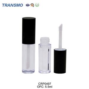 Échantillons Gratuits Tubes à Gloss à Lèvres Vides Personnalisables 5,5 ml Flacons de Gloss à Lèvres en Cristal Personnalisés avec Pinceau - Product Image 5