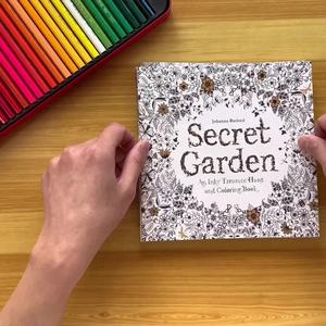 Livre de coloriage pour adulte, impression personnalisée OEM, <span class=keywords><strong>dessin</strong></span> pleine conscience - Product Image 3