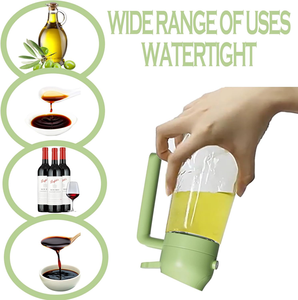 ขวดสเปรย์น้ำมันทำอาหาร 2 in 1 ขนาด 470 มล. สำหรับครัว ขวดแก้วแบบพ่น 2 in 1 ป้องกันการรั่วซึม ใช้กับหม้อทอดไร้น้ำมันได้ - Product Image 5