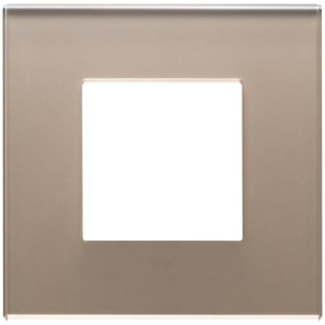 Brown Opal Wall <b>Switch</b> <b>Plate</b> 13.5 Cm Length 14.1 Cm Width 3.9 Cm Height - Product Image 1