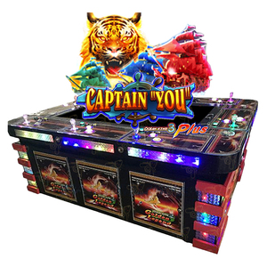 Hochwertiger Online-Arcade-Spielzimmer 4-Spieler-55-Zoll-LCD-Monitor Vertikaler Fisch maschinen schrank <span class=keywords><strong>Captain</strong></span> You - Product Image 4