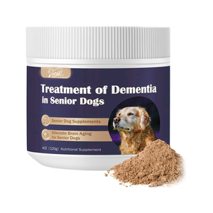 Bubuk jamur suplemen dukungan kekebalan tubuh anjing Senior untuk anjing 120g menyerap cepat Vitamin & mineral organik - Product Image 5