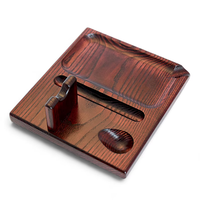 Plateau de roulement de tabac durable en gros avec fente pour accessoires et support pour pipe