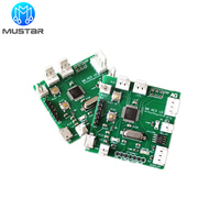 Service de fabrication de PCBA FR4 avec assurance commerciale Mu Star, solution complète Gerber BOM, certifié ISO9001, assemblage de circuits imprimés SMT