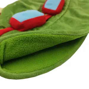 남녀 공용 주문 제작 자수 방수 인조 퍼 버킷햇, 티모 코스튬 코스프레 파티 낚시용 액세서리 - Product Image 5