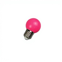 Ampoule LED G45 2700K Blanc Chaud Doux AC 85-265V Lumière de Jardin en Plastique Compatible E27 Économe en Énergie pour Patio Extérieur
