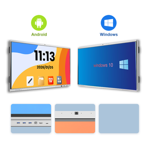 กระดานอัจฉริยะแบบอินเทอร์แอคทีฟขนาด 65 นิ้ว จอแสดงผล 4K UHD พร้อมผู้ช่วย AI และระบบตอบคำถาม RK3588 กระดานไวท์บอร์ดดิจิทัลสำหรับโรงเรียน - Product Image 5