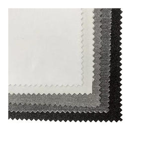 Trung Quốc Nhà sản xuất <span class=keywords><strong>Polyester</strong></span> Spandex 3D Scuba đan màu Xám melange vải cho phụ nữ mềm ăn mặc may mặc dệt kim căng - Product Image 1