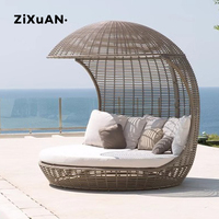 Chaise longue de jardin en aluminium pour hôtel, mobilier d'extérieur moderne, résistant à l'eau, pour piscine, restaurant, patio, style nordique