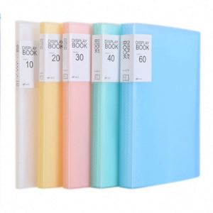 Clear Sleeves Presentation Book 60 Pocket <b>A4</b> Sheet Protectors Display Portfolio Book <b>Folder</b> - Product Image 2