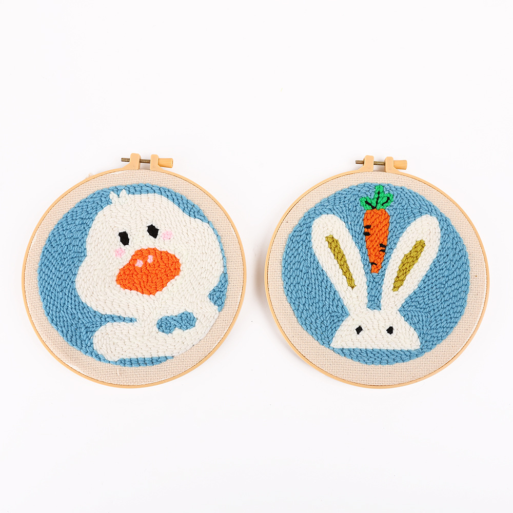 Diy Punching Needle Kit duckling