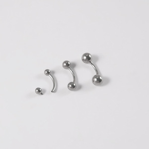 Bille de remplacement en titane F136, filetage interne, haute brillance, pièces de rechange pour clous de piercing lèvre et plat - Product Image 4